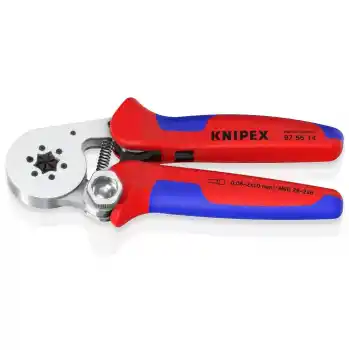 Knipex 97 55 14 Kendiliğinden Ayarlanan Kablo Yüksük Sıkma Pense