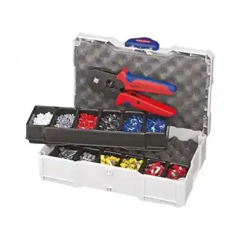 Knipex 97 90 09 Çantalı Papuç Sıkma Seti