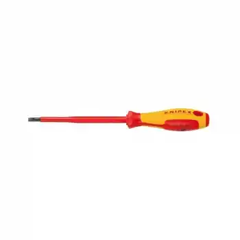 Knipex 98 20 25 2,5x75mm VDE İzoleli Düz Uçlu Tornavida