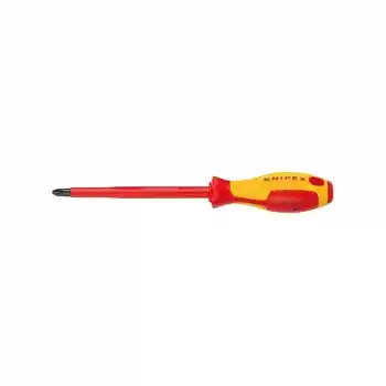 Knipex 98 24 02 Ph2x100 VDE İzoleli Yıldız Uçlu Tornavida