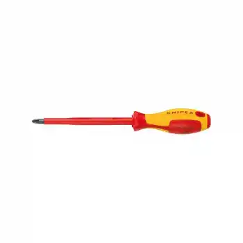 Knipex 98 25 01 Pz1x80 VDE İzoleli Pozidriv Uçlu Tornavida