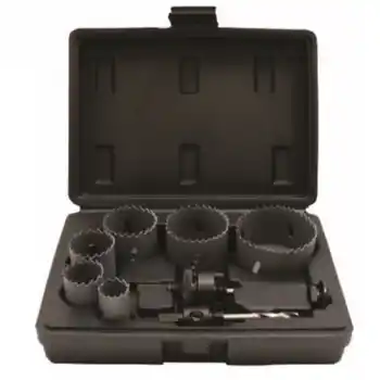 Knisaw KS42500 9 Parça Elektrikçi Bi-Metal Panç Seti