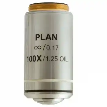 Levenhuk MED 100x Sonsuzluk Düzeltimli Plan Akromatik Objektif