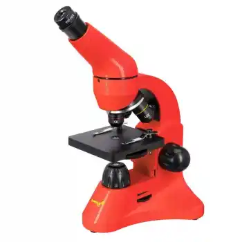 Levenhuk Rainbow 50L PLUS Kırmızı Mikroskop