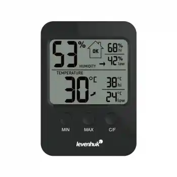 Levenhuk Wezzer BASE L30 Siyah Termo Higrometre