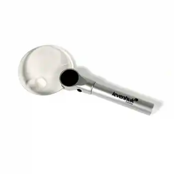 Levenhuk Zeno 400 Metal LED 2/4x, 88/21mm Büyüteç