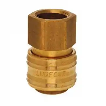 Lüdecke ES 14I 1/4 inç Stoper Dişi Gövde