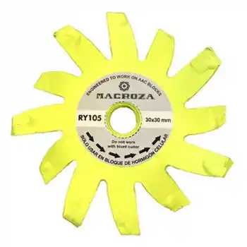 Macroza RY 105 Premium Serisi 30mmx30mm Yedek Freze Bıçağı