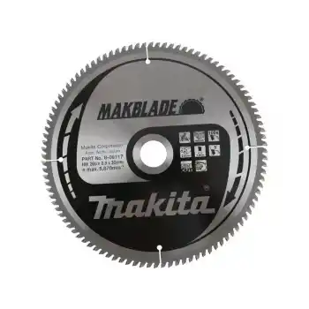 Makita B-09117 MLS100,LS1040,LH1040,LF1000,LS1016/L,LS1018L Gönye Kesme için Elmas Testere Bıçağı 260x30mm 100 Diş