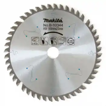 Makita B-10344 SP6000K,DSP600 Daire Testere için Elmas Testere Bıçağı 165x20mm 56 Diş