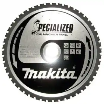 Makita B-17681 5103R Daire Testere için Sandviç Panel Elmas Testere Bıçağı 270x30mm 60 Diş