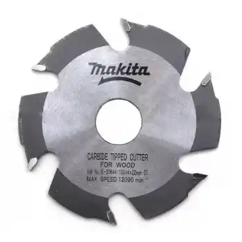 Makita B-20644 PJ7000,3901 için Dübel Freze Bıçağı 100x22mm 6 Diş