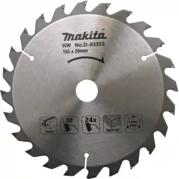 Makita D-03333 Elmas Daire Testere Bıçağı 165x24Diş