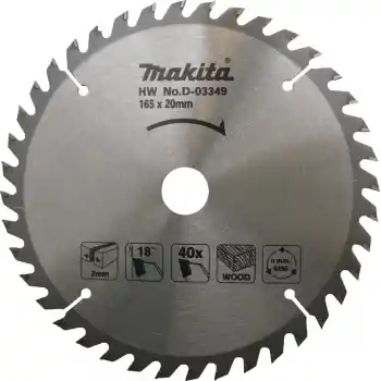 Makita D-03349 Elmas Daire Testere Bıçağı 165x40Diş