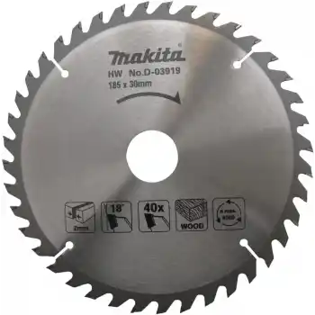 Makita D-03919 Elmas Daire Testere Bıçağı 185x40Diş
