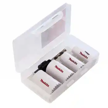 Makita D-34855 Bi-Metal Delik Testere Uç ve Adaptör Seti