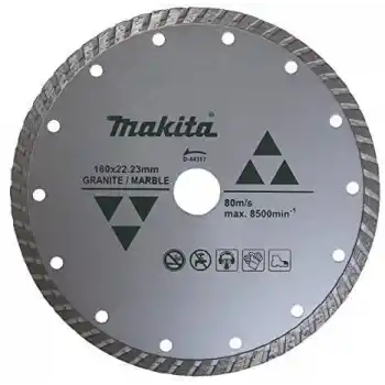 Makita D-44317 Turbo Tip Elmas Testere 180x22.23mm
