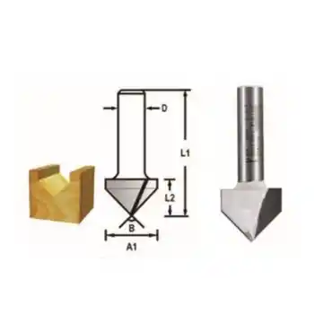 Makita D-48197 “ S ” Dalma Freze Bıçağı (Çift Bıçak)