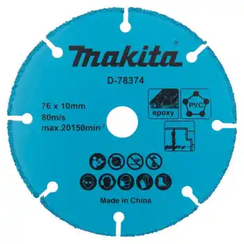 Makita D-78374 Tungsten Karbür Kesme Diski 76x100mm
