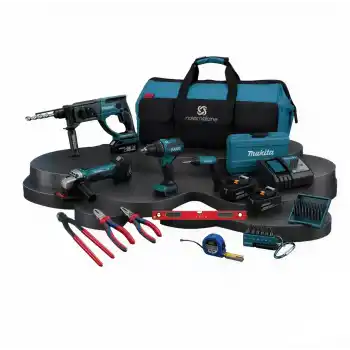 Makita HIGHLINE 500 Power 15 Parça Profesyonel Akülü El Aleti Seti