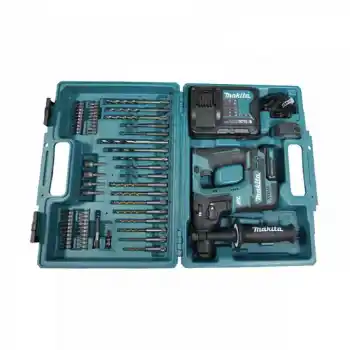 Makita HR166DWAE1 Akülü Kırıcı Delici +74 Parça Uç Setli