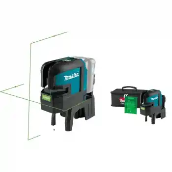 Makita SK106GDZ Akülü 4 Nokta Yeşil Çapraz Lazer Hizalama
