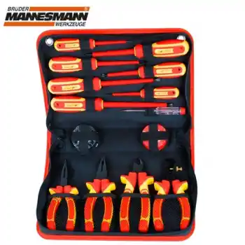 Mannesmann 11214 1000V İzoleli Pense - Tornavida Alet Seti