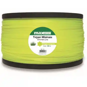 Maxgarden 734100 3mm 6 Köşe 1000 Metre Tırpan Misinası