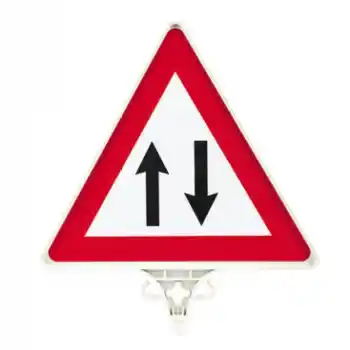 MaxSafety MS1-2804 Üçgen Trafik Uyarı Levhası