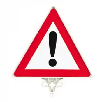 MaxSafety MS1-2805 Üçgen Trafik Uyarı Levhası