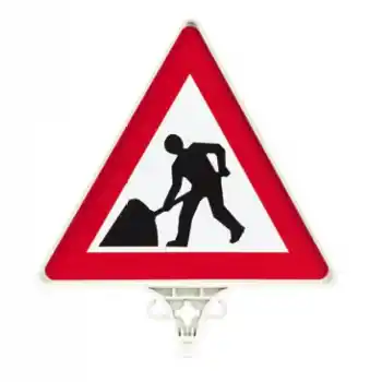 MaxSafety MS1-2807 Üçgen Trafik Uyarı Levhası