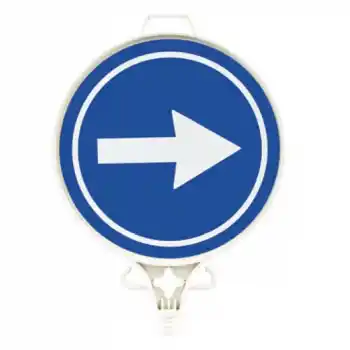 MaxSafety MS1-2903 Yuvarlak Trafik Uyarı Levhası