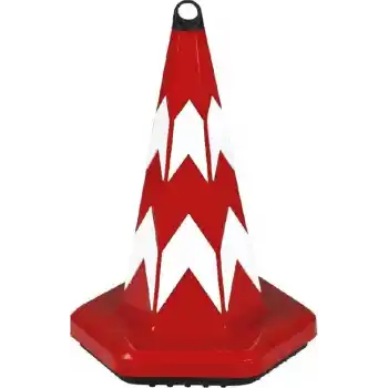 MaxSafety MS1-5021 50 Cm Ağır Kedi Gözlü Reklam Konisi