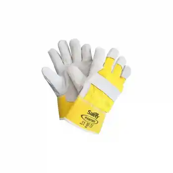 MaxSafety PANTER Sarı Deri Eldiven