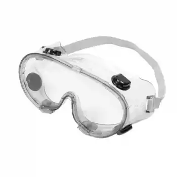 MaxSafety S1551 Ventilli Buğulanmaz Şeffaf Cam Gözlük