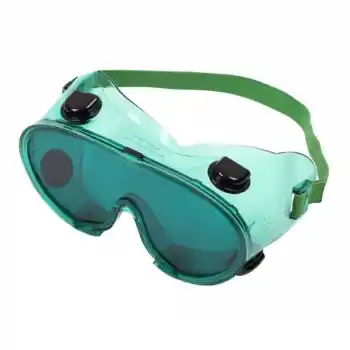 MaxSafety S1551 Ventilli Yeşil Cam Gözlük