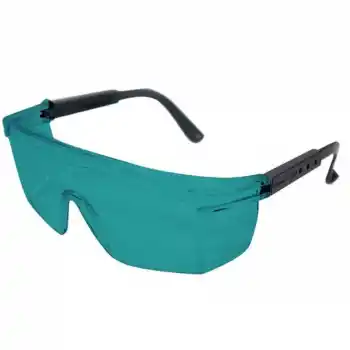 MaxSafety S400 Buğulanmaz Yeşil Cam Gözlük