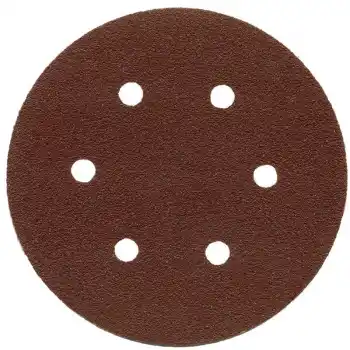 Nikon NIK33675 150mm 220 Kum 6 Delikli Alüminyum Oksit Cırtlı Disk Zımpara