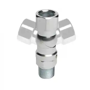 Osaka OSA-1014 Oynar Başlıklı Fitting 1/4 inç