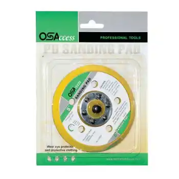 Osaka OSA-Y150 150mm 6 Delikli Yapışkanlı Zımpara Tabanı