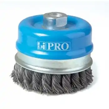 Osborn Pro (TAIFUN) 0002-608.153 M14 D80 Vidalı Çelik Çanak Fırça