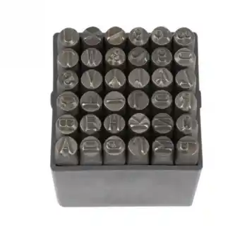 Partner PT03043 5mm 36 Parça Çelik Harf Ve Rakam