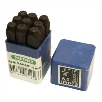 Partner PT21205 5mm Çelik Rakam