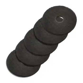 Powerwash POWERWASHSP43 43cm Siyah Temizlik Pedi 5li Paket