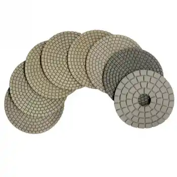 Procut 51171 8 Parça 100mm Kuru Yüzey Silme Pedi