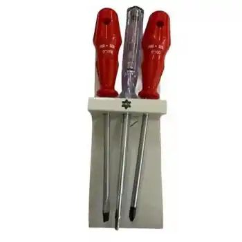 Proscr SCR02643 3 Parçalı Tornavida+Kontrol Kalemi Seti