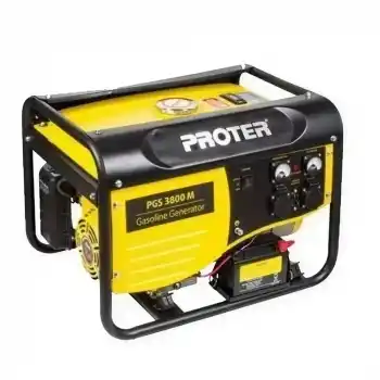 Proter PGS 3800M Monofaze Marşlı Benzinli Jeneratör