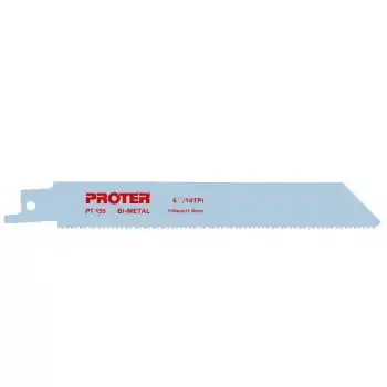 Proter PT 155 150mm Normal Diş Metal Kesici Tilki Kuyruğu Testeresi