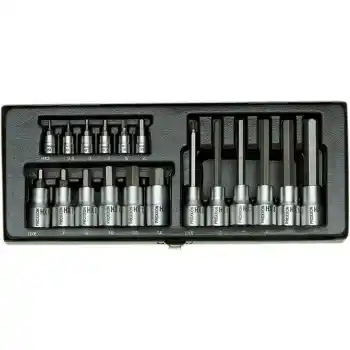 Proxxon 23100 18 Parçalı Alyan Lokma Takımı