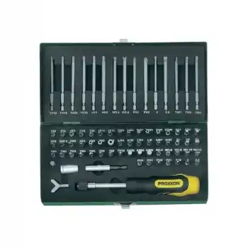 Proxxon 23107 75 Parçalı Tornavida Bits Uç Takımı